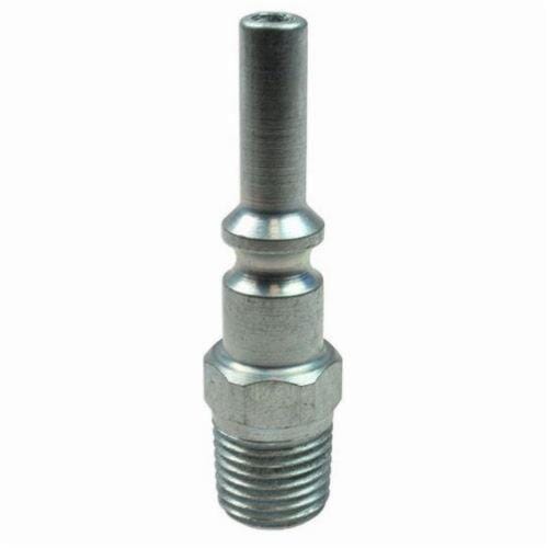 Coilhose® 1701 Coilflow Lincoln Type 17 Lincoln Hose Connector, 1/4 in Nominal, Quick Connect Coupler x MNPT, 300 psi Pressure, Steel, Domestic